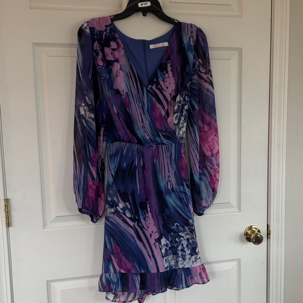Versona Multicolor Abstract Dress